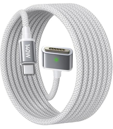 Amazon.co.jp: LISEN 140W Macbook Air 充電ケーブル (2m、PD3.1超高速